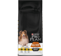 ProPlan Trockenfutter für Hunde adults OptiWeight Light/Sterilized Huhn und Reis