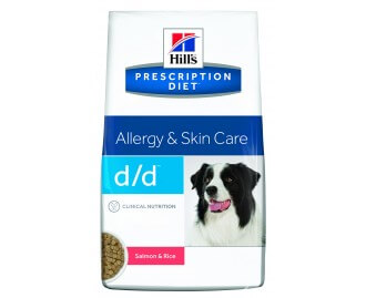 Hills Prescription Diet Canine d/d für Hunde mit Lachs und Reis