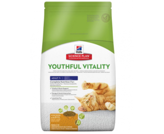 Hill's SP Feline Adult 7+ Youthful Vitality Huhn und Reis für Katzen