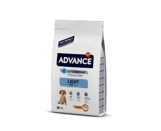 Advance Light mini Huhn und Reis Trockenfutter für Hunde kleiner Rassen