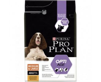 Proplan adult +7 Optiage medium&Large Trockenfutter für Hunde