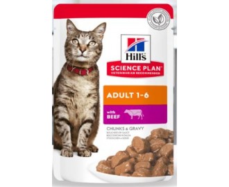 Hills Adult Rind Beutel 100 grs. Science Plan für Katzen